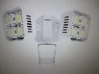 Sansi 30-WATT 3400 Lumens 180-DEGREE White Motion Activated Outdoor Flood Light Open. Price: $28.01.
