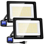 150W Led Outdoor Flood Lights With Plug, 18000LM Bright Work 6FT C... New. Price: $84.68.