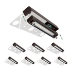 Gkoled 8-PACK Replaceable 6.8 Hardscape Lights Voltage Retaining Wall New. Price: $125.79.