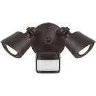 Multi Color-temp 2-LIGHT Led Motion Sensored Double Flood In Bronze New. Price: $72.00.
