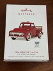 Hallmark 2018 American Trucks 1954 Mercury M-100 Series Ornament Used. Price: $29.99.