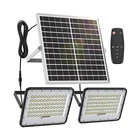 Engrepo 200 Watts Solar Outdoor 1500 Lumens Dual White Floodlight... New. Price: $143.80.