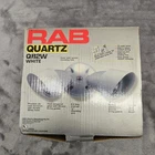 Rab Quartz QB2W White Double Bullet Outdoor Floodlight Fixture 75W Wet Location New. Price: $32.99.