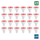 Sunlite MR16 Red Led Bulb, 12 Volt, 3W, GU5.3 Base, 25W Equivalent (24 Pack) New. Price: $163.30.