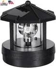 Solar Lighthouse Decor With 360 Rotating Beacon, 4.33X4.13 Inch, Motion-activat New. Price: $18.66.