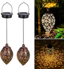 (2 Pack) Hanging Solar Lights, Tomshine Lantern Led Moroccan Brown New. Price: $48.24.