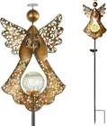 Starryfill Angel Solar Stake Light Crackle Glass Led Waterproof Garden Decor Gif New. Price: $41.55.