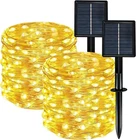 Pack Total 66FT 200LED Solar Fairy Lights Waterproof 8 Modes Twinkle New. Price: $12.97.