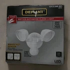 Defiant Maxdetect 240 Motion Wired Outdoor Led Security Flood Light 1400 Lumens Open. Price: $18.84.