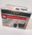 Defiant 180 Degree Bronze Motion Outdoor Integrated Led Security Light New Black. Price: $49.79.