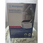 Westinghouse 2000 Lumen Led Dual Head Solar Powered Security Light Home Monitor New. Price: $37.00.