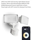 Ume Smart Wifi Led Security Light Motion Sensor Outdoor Works With Alexa/google Open. Price: $30.00.