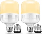 Lohas Super Bright Light Bulbs, 250-300W Equivalent, 3400LM E26 Soft White New. Price: $48.64.