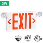 Led Exit Sign Lamp & Emergency Light Dual UL-94 Fire Resistance New. Price: $23.58.