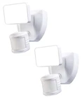 2PACK 180 Degree Led Motion Sensor Voice Activated Outdoor Security Flood Light New. Price: $24.44.