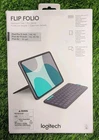Logitech Flip Folio Keyboard Case For Ipad Pro 11IN, Air, (920-013369) New. Price: $82.00.