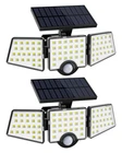 Solar Motion Sensor Lights Outdoor, 270 Adjustable Heads, IP65 Waterproof, 2... New. Price: $51.78.