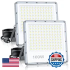 Topaubub 100W Flood Lights Outdoor 2 Pack 10000LM Plug Lighting New. Price: $61.41.