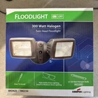 Cooper All-pro TMQ150 Twin-head Floodlight Halogen 120 V 300W Bronze Fixture New. Price: $25.00.