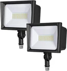 Dewenwils 2-PACK Outdoor Led Floodlight 6670LM Super Bright Work New. Price: $65.99.