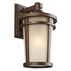 Kichler 49073 Brown Atwood Collection 1-LIGHT 18" Outdoor Wall New. Price: $304.99.