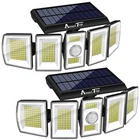 Ameritop Solar Lights Outdoor 300 Led 7000K Motion Sensor Cordless; 5 ... New. Price: $45.30.