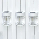Doeslag Solar Fence Lights, 8 Deck Powered, Pack, White New. Price: $46.53.