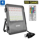 4X Sansi Led Flood Light 800W Equiva Rgbw Outdoor Color Changing Christmas New. Price: $57.99.