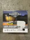 Bunker Hill Security Led Solar Motion Light-model# 64732 New White Open. Price: $18.00.
