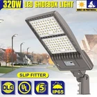 Kukuppo 320W Led Parking Lot Light Commercial Shoebox Pole Fixture Dusk-to-dawn New. Price: $218.50.