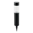 Mainstays Solar Powered Black Led Landscape Bollard Path Light, Warm White New. Price: $29.00.
