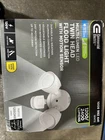 Commercial Electric Motion Activated Led Twin Head Flood Light 4000K - Dirty Open. Price: $50.00.