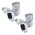 Home Zone Security Bright Led Flood Light With 1080P Wi-fi Camera 2 Set New. Price: $278.96.