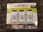Capstone 2-IN-1 Led Night Light Power Failure 3-PACK Plug-in Wall Plate New. Price: $41.99.