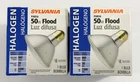 Sylvania 50PAR30/HAL/FL40 Light Bulbs Lot Of 2 New. Price: $28.49.