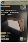 Commercial Electric 250W Equivalent Integrated Led Bronze Dusk To Dawn Wall Pack New. Price: $42.70.