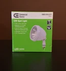 Commercial Electric 14-WATT Hardwired Gray Led Metal Spot Light White New. Price: $11.75.