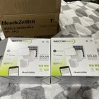 Lot Of 2 - Heathzenith SECUR360 App Connected Solar Led Security Motion Light New. Price: $65.00.