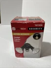 Utilitech Motion Activated Floodlight Black 0072836 Open. Price: $15.00.