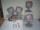3) Indoor Low Voltage Adjustable Emergeny Lighting Led Heads New Stock. Price: $20.00.