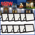 10PACK 100W Led Flood Outdoor Super Bright Waterproof 6500K Daylight White New. Price: $90.99.