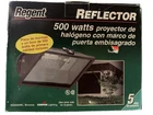 Regent Reflector 500-WATT Halogen Floodlight HQ500WL Bronze New In Box. Price: $24.99.