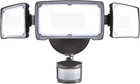 Upgraded Head Led Security Lights With Motion Sensor, 40W, 3800LM, New. Price: $42.97.