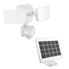 Defiant 180 White Motion Sensor Solar Powered 2-HEAD Led Security Flood Light Open. Price: $26.89.