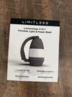 Lumenology Portable 4 In 1 Lantern Light And Power Bank New. Price: $13.00.