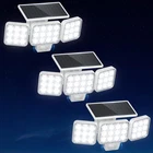Wdtpro Motion Sensor Outdoor Lights PACK,3500LM Bright Solar Fl New. Price: $63.28.
