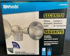 Woods-security Motion Activated FLOODLIGHT-240 WATT-3600 LUMENS-4500 Sq Ft Cover New. Price: $30.00.