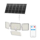 Sansi 12W Solar Security Light Outdoor Motion Sensor 4 Heads 301LEDS Remote New. Price: $35.99.