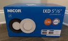 Nicor Ixd 5/6" White Cct Housing Required Led Recessed Light 12-PACK Open. Price: $44.95.