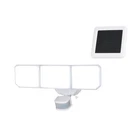 Vaxcel Lighting T0723 Outdoor Security Triple 15-3/4"W Led White New. Price: $79.99.